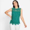 heine Tricou  verde smarald