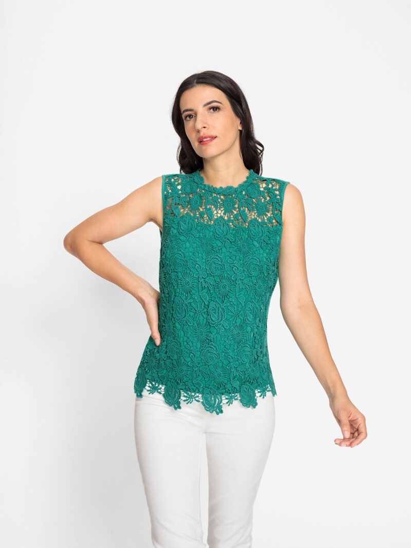 heine Tricou  verde smarald