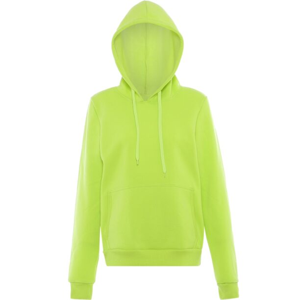 myMo ATHLSR Bluză de molton  verde neon