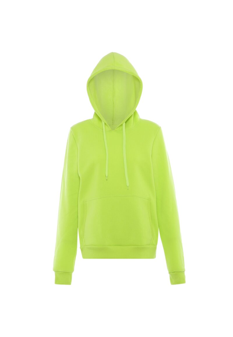 myMo ATHLSR Bluză de molton  verde neon