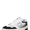 new balance Sneaker '550'  negru / alb