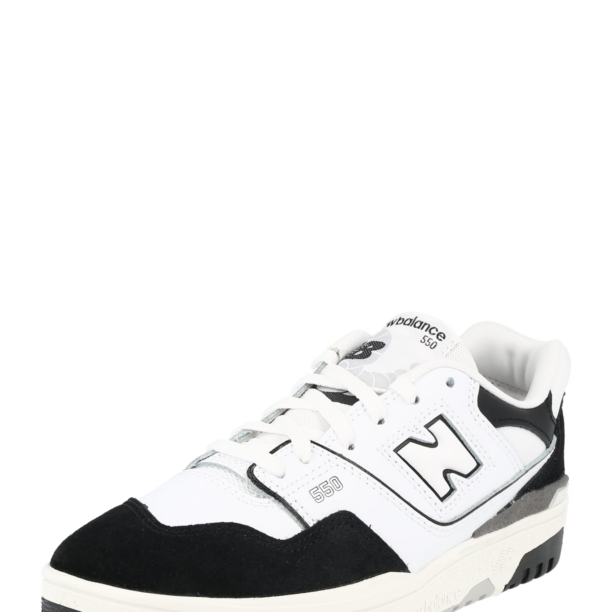 new balance Sneaker '550'  negru / alb