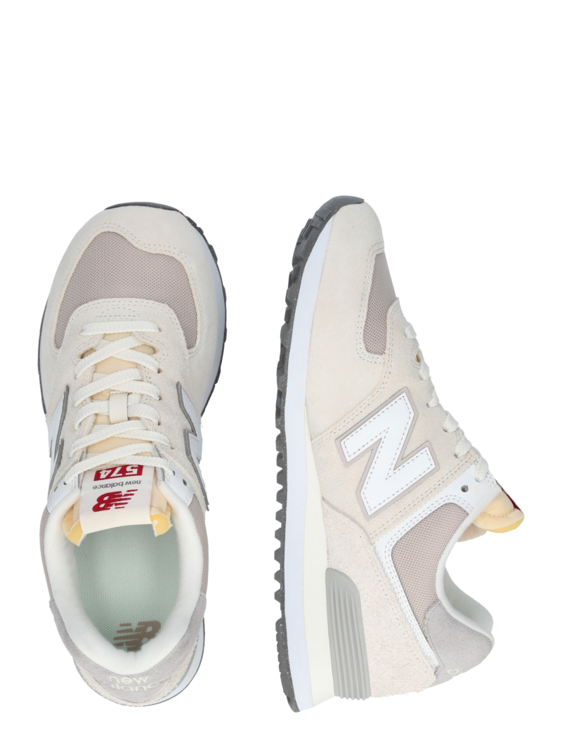 new balance Sneaker low '574'  alb kitt / bej deschis / alb