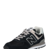 new balance Sneaker low '574'  negru / alb