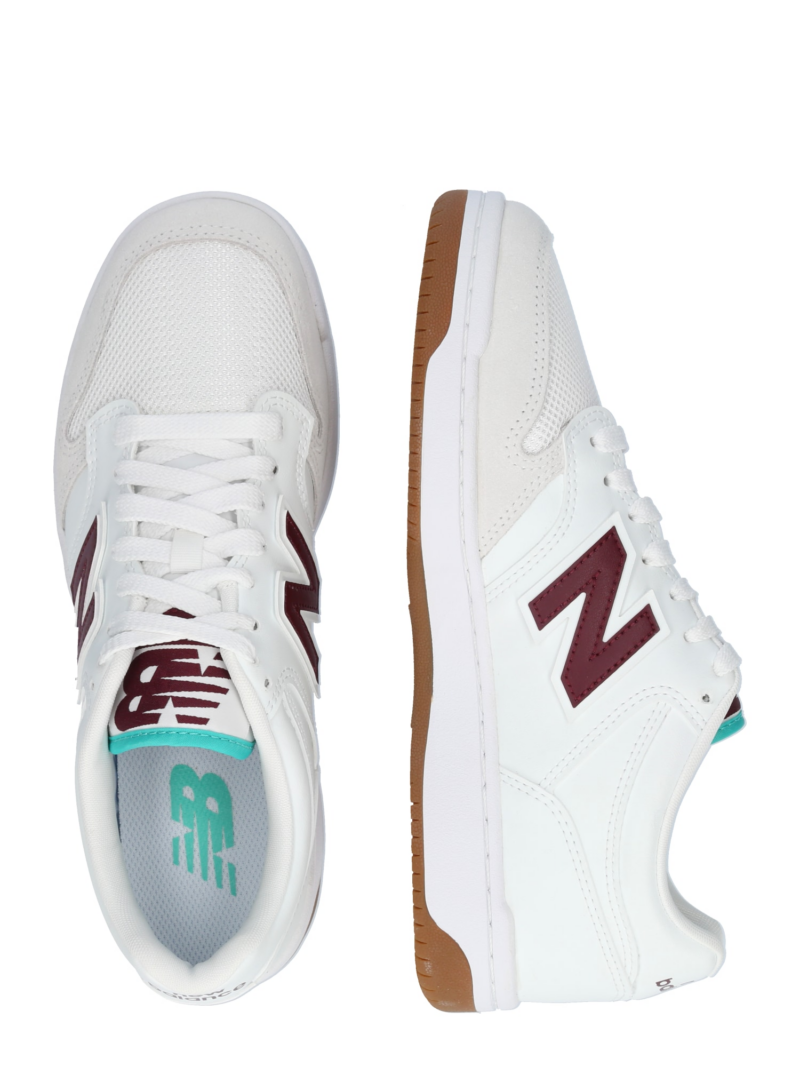 new balance Sneaker low  bej / roșu burgundy / alb