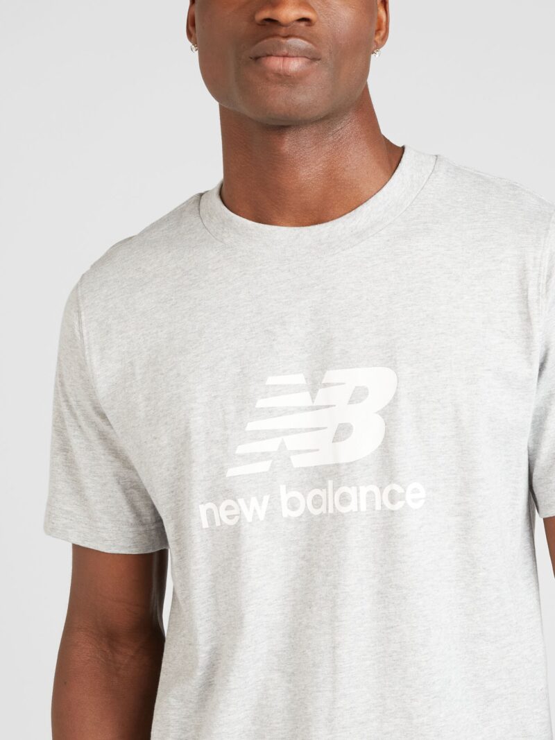 Preţ new balance Tricou  gri amestecat / alb