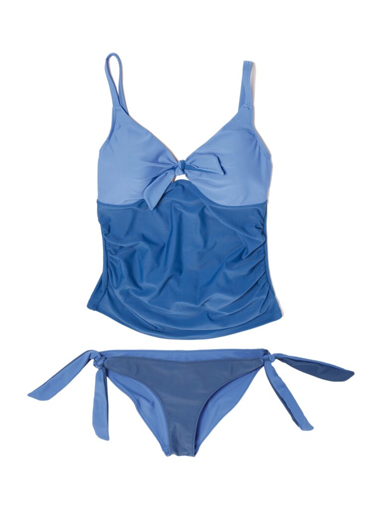 petit amour Costum de baie Tankini 'AMY'  albastru / albastru fumuriu