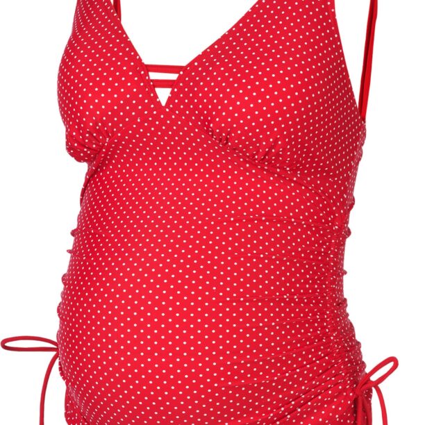 petit amour Costum de baie Tankini 'AVA'  roșu / alb