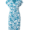 s.Oliver BLACK LABEL Rochie  cyan / alb