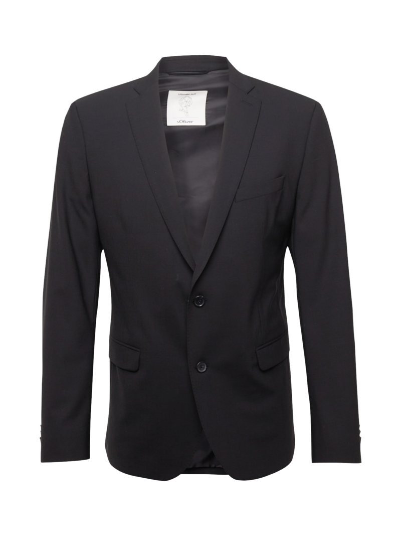 s.Oliver BLACK LABEL Sacou  negru