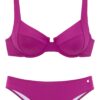 s.Oliver Costum de baie două piese  fucsia