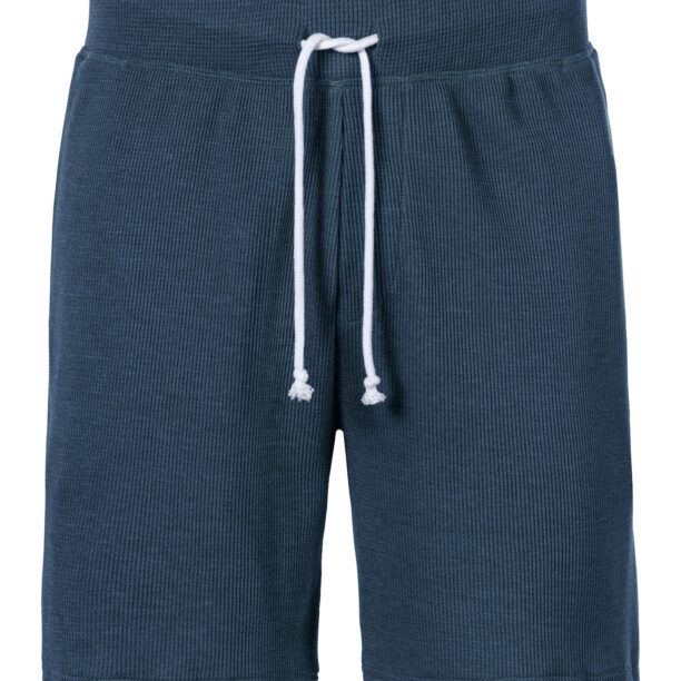 s.Oliver Pantaloni de pijama  bleumarin / alb