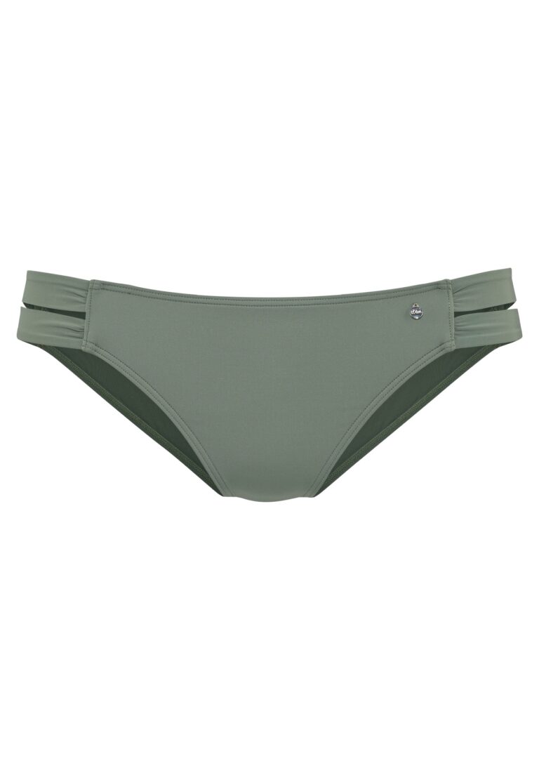 s.Oliver Slip costum de baie  kaki