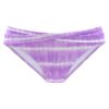 s.Oliver Slip costum de baie  lila / alb murdar