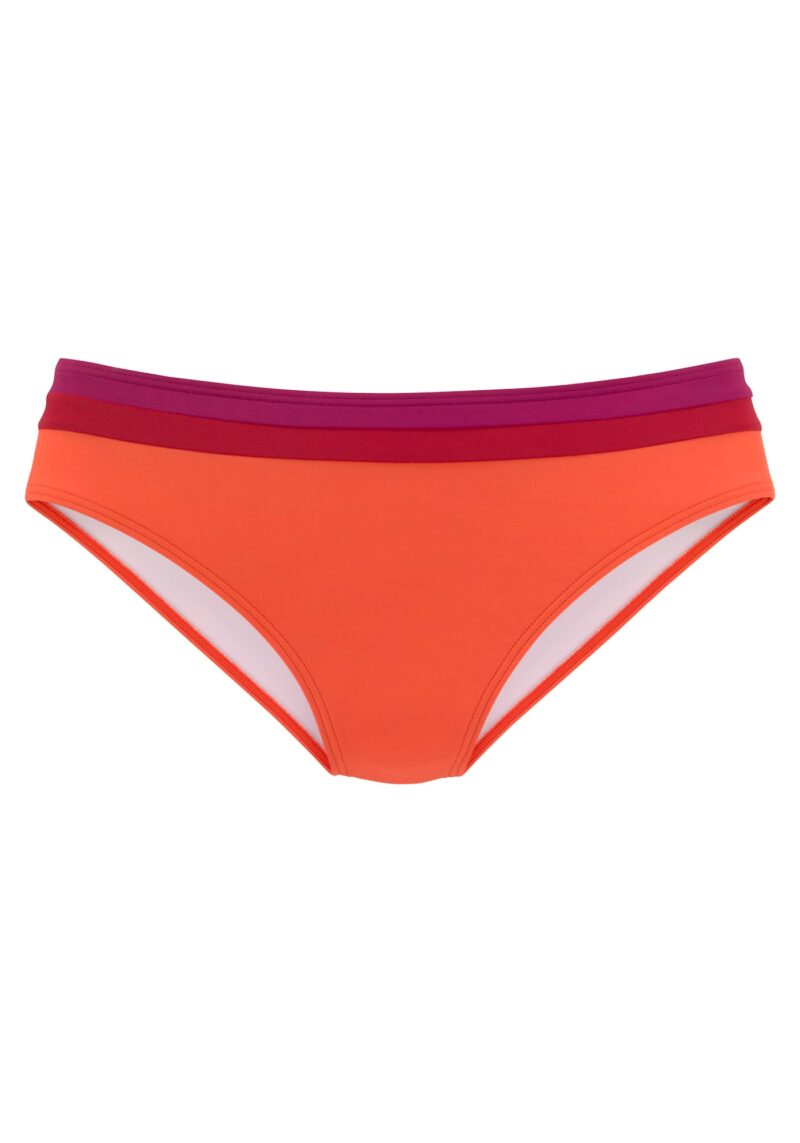 s.Oliver Slip costum de baie  lila / portocaliu