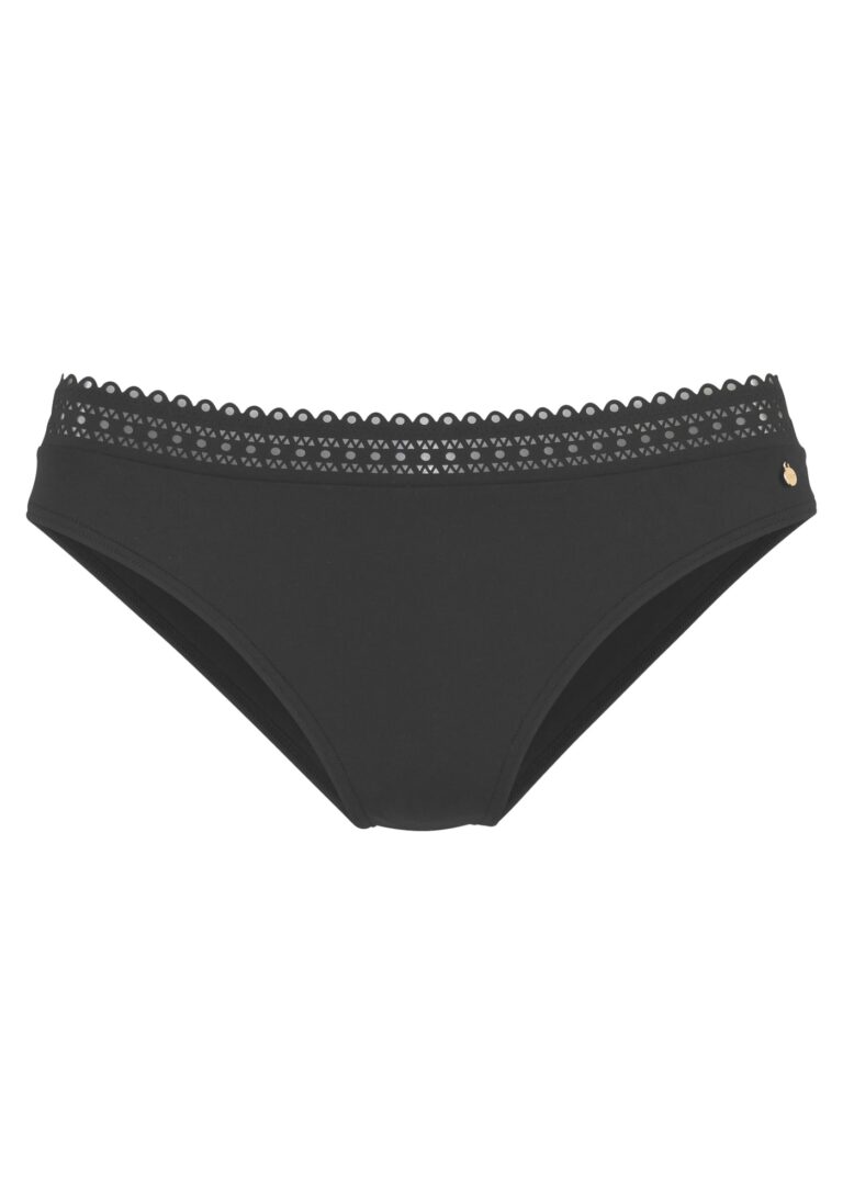 s.Oliver Slip costum de baie  negru