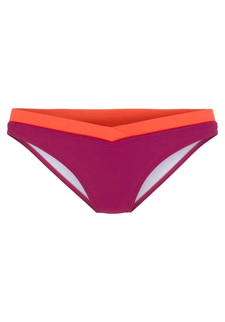 s.Oliver Slip costum de baie  portocaliu / fucsia