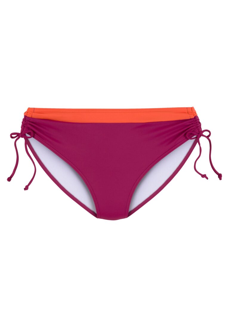 s.Oliver Slip costum de baie  portocaliu / fucsia