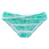 s.Oliver Slip costum de baie  turcoaz / alb