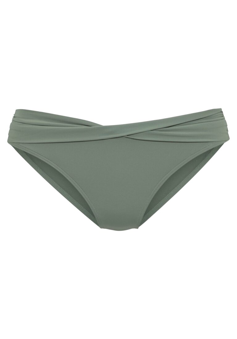 s.Oliver Slip costum de baie  verde pastel