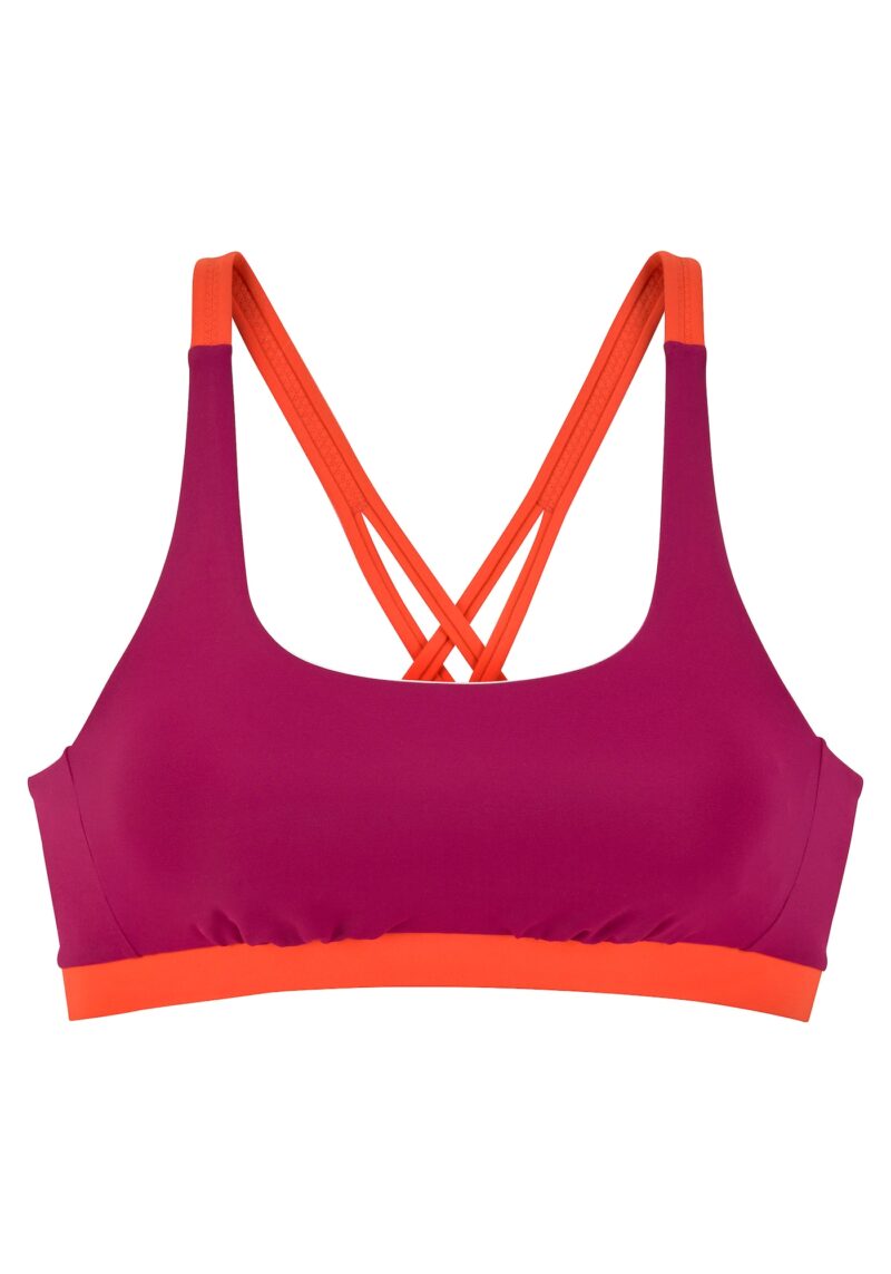 s.Oliver Sutien costum de baie 'Yella'  portocaliu homar / magenta