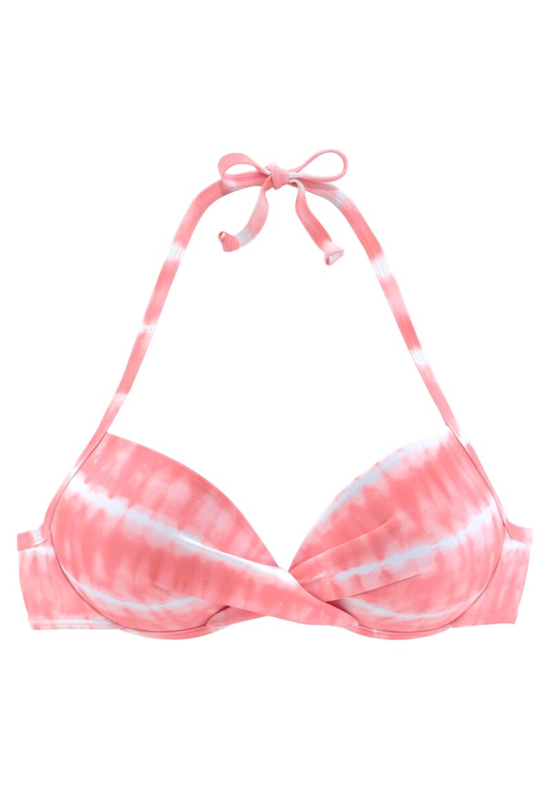 s.Oliver Sutien costum de baie  roz / alb