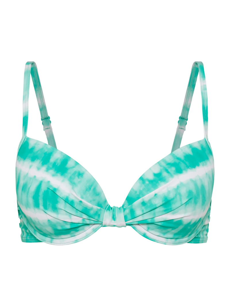 s.Oliver Sutien costum de baie  verde / alb