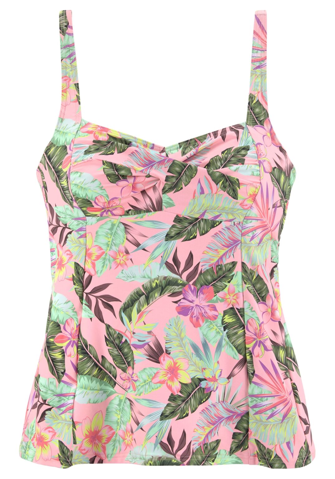 s.Oliver Tankini top  verde / lila / rosé