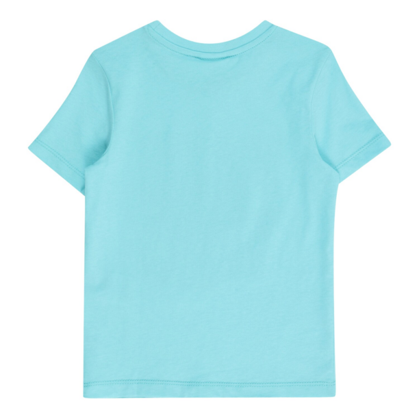 s.Oliver Tricou  albastru aqua / gri / portocaliu / negru