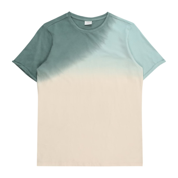 s.Oliver Tricou  crem / opal / albastru deschis