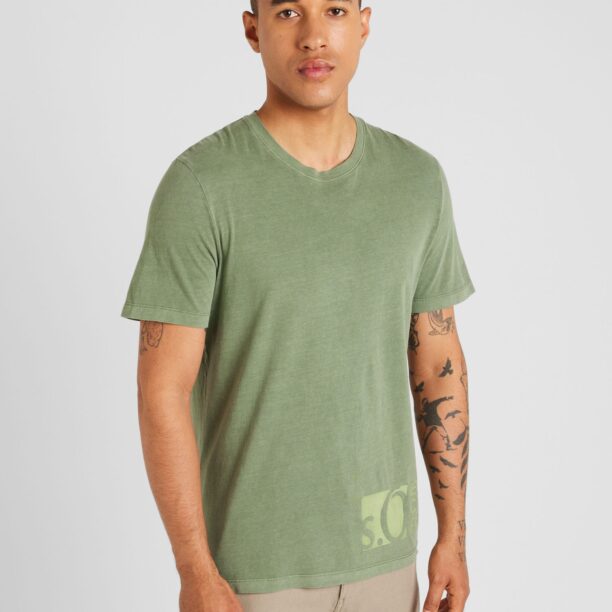 s.Oliver Tricou  verde / verde deschis