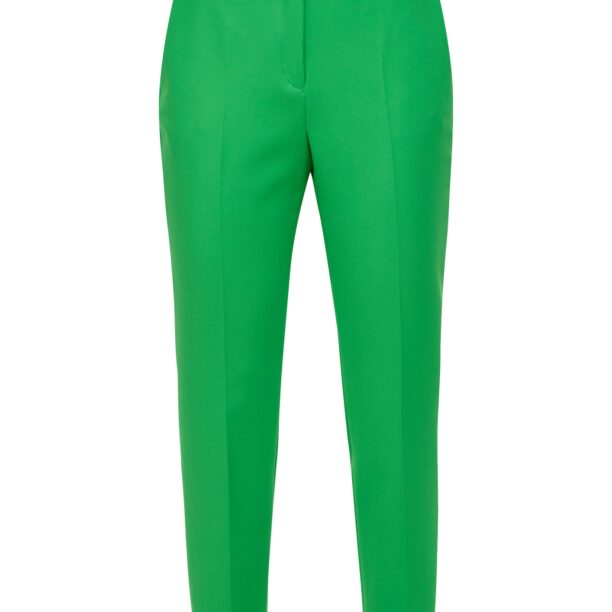 s.Oliver BLACK LABEL Pantaloni cu dungă  verde măr