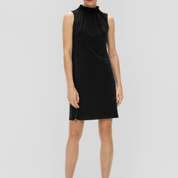 s.Oliver BLACK LABEL Rochie  negru preţ