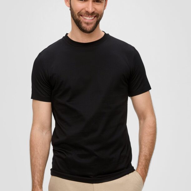 Cumpăra s.Oliver BLACK LABEL Tricou  negru