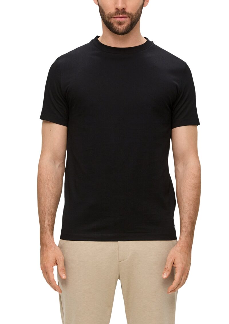 Preţ s.Oliver BLACK LABEL Tricou  negru