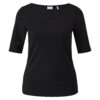 s.Oliver BLACK LABEL Tricou  negru