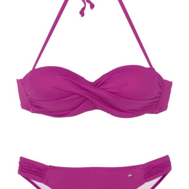 s.Oliver Costum de baie două piese  fucsia