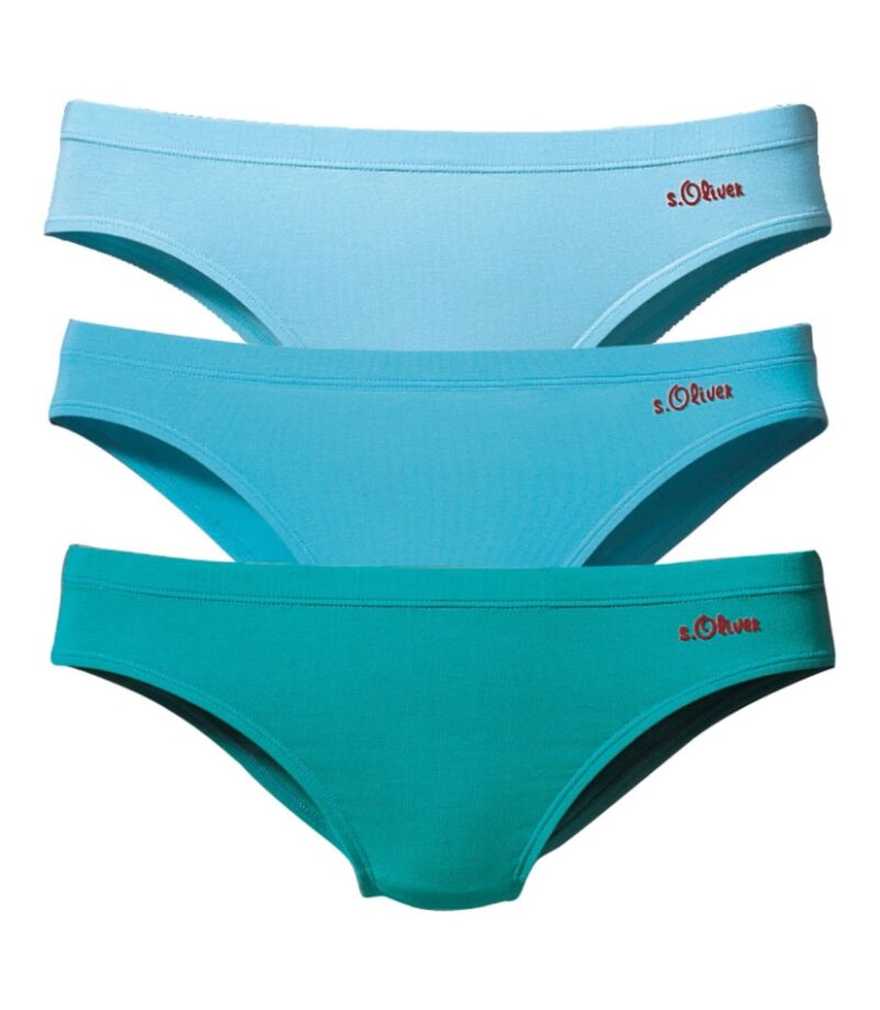 s.Oliver Slip  albastru regal / albastru deschis / verde petrol