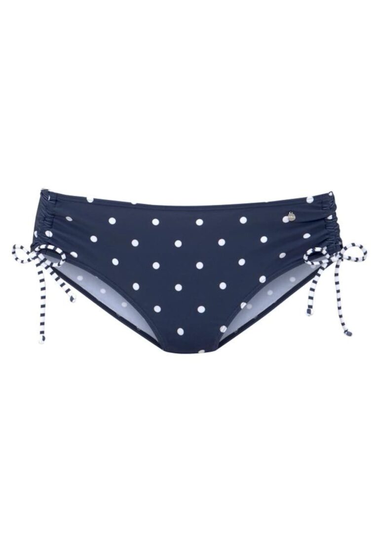 s.Oliver Slip costum de baie 'Audrey'  bleumarin / alb