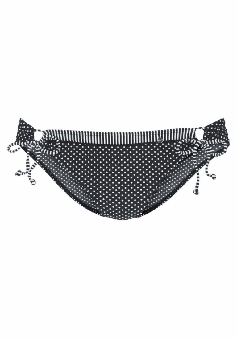 s.Oliver Slip costum de baie 'Avni'  negru / alb