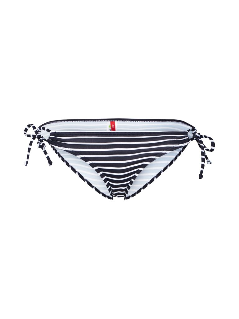 s.Oliver Slip costum de baie  negru / alb