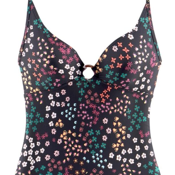 s.Oliver Tankini top 'Milly'  galben / verde / roz / negru