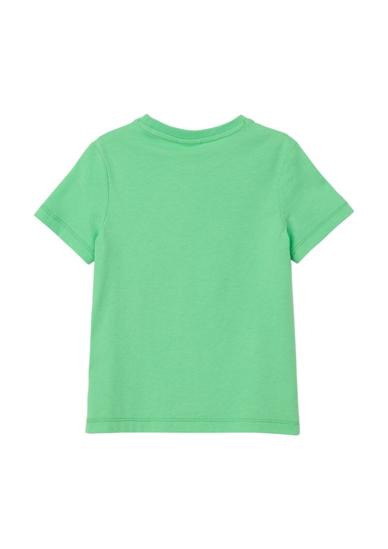 s.Oliver Tricou  galben / gri / verde deschis