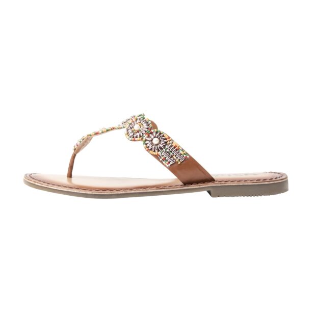 usha FESTIVAL Flip-flops  albastru / maro / roz / alb