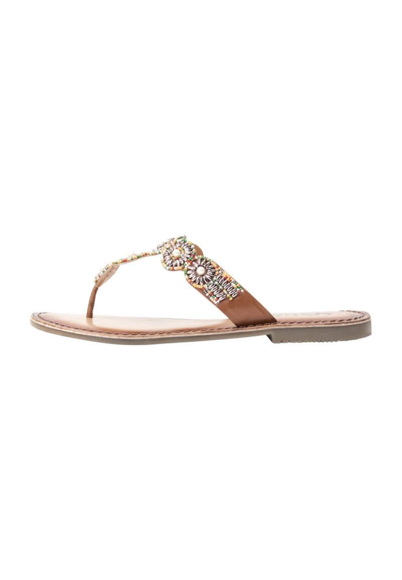 usha FESTIVAL Flip-flops  albastru / maro / roz / alb