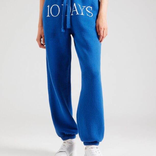 10Days Pantaloni  albastru cobalt / argintiu