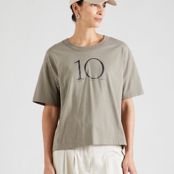 10Days Tricou  kaki / negru