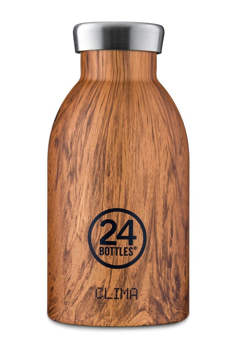 24bottles - sticlă thermos Clima Sequoia Wood 330ml Clima.330.Sequoia.Wood-SequoiaWoo