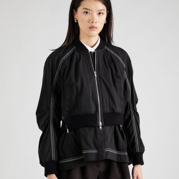 3.1 Phillip Lim Geacă de primăvară-toamnă  negru