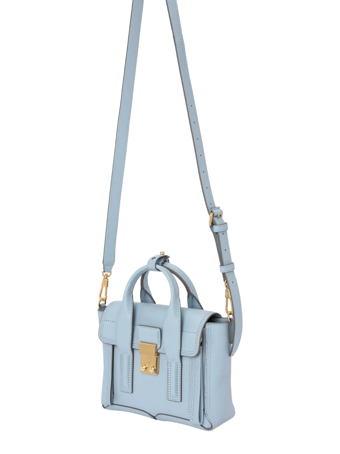 3.1 Phillip Lim Poșete 'PASHLI'  albastru deschis preţ